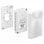 Grandstream GWN7624 Punto de Acceso de Pared WiFi 3550Mbps Dual Band MU-MIMO 4x4:4