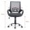 Chaise de bureau Equip 651014 Mesh ergonomique gris base chromée