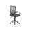 Chaise de bureau Equip 651014 Mesh ergonomique gris base chromée