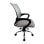 Bürostuhl Equip 651015 Mesh Grau Ergonomisch Atmungsaktiv Chrombasis