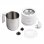 Mellerware Frothy Inox Espumador de Leche 240ml 600W Blanco