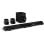 Hisense Barra de Sonido 5.1 con Subwoofer y Altavoces Inalámbricos Dolby Atmos Bluetooth 5.0 340W