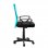 Home Heavenly Maya Silla de Oficina Giratoria Turquesa
