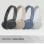 Cuffie Bluetooth Sony WH-CH520 Crema