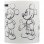 Pyramid Taza de Cerámica Disney Boceto de Mickey Mouse