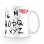 Caneca de cerâmica pirâmide Stranger Things Luzes