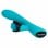 Diversual Molly Vibrador Conejito para Estimulación de Clítoris y Punto G Recargable Turquesa