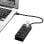 OcioDual Hub Adaptador 4x USB 3.0 com Botões On/Off Preto
