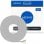 Aisens A135-0660 RJ45 Cat.6 UTP AWG23 CCA Netzwerkkabelrolle, 100 m, grau