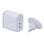 Nivian Caméra de Surveillance WiFi FullHD avec Batterie 5200mAh Blanc