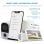 Nivian Cámara de Vigilancia WiFi FullHD con Batería de 5200mAh Blanca + Panel Solar 5V 3W