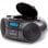 Aiwa BBTC-550BK Radio CD Bluetooth/USB/AUX/Casete Negro
