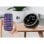 NASA WSP1500BK Wetterstation mit Bluetooth-Lautsprecher, Schwarz