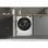 Haier HWQ90B416FWB-S Lavadora Carga Frontal Integrable 9Kg A