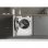 Haier HWQ90B416FWB-S Lavadora Carga Frontal Integrable 9Kg A