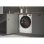 Haier HWQ90B416FWB-S Lavadora Carga Frontal Integrable 9Kg A