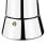 Kaffeemaschine Italienisch Monix Eterna M630006 6 Tassen Induktion Edelstahl Glanz