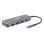 USB-Hub D-Link DUB-2340 USB-C 4xUSB 3.0 PD 60W Grau Aluminium
