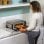 Ninja Foodi SP101EU Mini-Tischofen mit Heißluftfritteuse, 10 l, 2400 W, Schwarz/Edelstahl