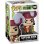 Figura Pop Funko Disney Capitão Gancho Vilões Base Madeira 10cm Vinil