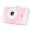 Cámara digital AgfaPhoto Realikids Cam 2 Rosa 12 MP pantalla 3,5" filtros infantiles