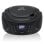 Radio CD Roadstar CDR-375D+/BK 4W RMS USB AUX MP3 Portable Noir
