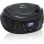Radio CD Roadstar CDR-375D+/BK 4W RMS USB AUX MP3 Portable Noir
