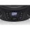 Radio CD Roadstar CDR-375D+/BK 4W RMS USB AUX MP3 Portable Noir