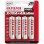 Aiwa X-TRA+Alcaline Pack de Pilas Alcalinas AAA LR03 1.5V 4 Unidades