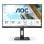 Monitor AOC 24P2QM 23.8" FullHD 75Hz VA Altura Ajustável 4ms Altifalantes USB HDMI DP