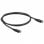 Delock Cable Coaxial USB-C 4.0 Macho/Macho 0.8m Negro