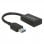 Delock Adattatore da USB-C a USB 3.1 femmina/maschio da 15 cm Nero