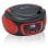 Roadstar CDR-365U/RD Radio CD Digital Portátil USB/AUX Rojo