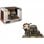 Funko Pop Momento Star Wars The Mandalorian Boba Fett e Fennec Shand
