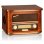 Roadstar HRA-1500UEMP Vintage Radio CD Portable USB/AUX Bois