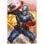 Pôster Erik Marvel Capitão América Sob Fogo 91,5x61cm