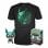 Funko Pop & Tee My Hero Academia Deku Primer Traje de Héroe con Casco + Camiseta Talla L