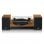 Lenco LS-310WD Tocadiscos Bluetooth con 2 Velocidades Madera + Altavoces Independientes 20W
