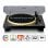 Lenco LS-50LEDBK Tocadiscos con 3 Velocidades Codificación USB Negro