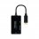 Nanocable DisplayPort auf HDMI/DVI/VGA Konverter 20cm Schwarz