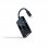 Nanocable Conversor USB-C a HDMI/DVI/VGA 20cm Negro