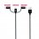 Nanocable Cable USB 3 en 1 Carga/Datos USB-A a USB-C/Micro USB/Lightning 1m Negro