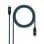 Nanocable Cable USB 3.2 Gen2x2 20Gbps 5A/100W 4K/60Hz USB-C Macho/Macho 1m Verde Azulado/Negro