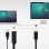 Câble Converseur Nanocable HDMI 2.0 vers DisplayPort V1.2 1.8m Noir