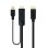 Câble Converseur Nanocable HDMI 2.0 vers DisplayPort V1.2 1.8m Noir