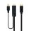 Câble Converseur Nanocable HDMI 2.0 vers DisplayPort V1.2 1.8m Noir