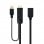 Convertitore nanocavo HDMI 2.0 a DisplayPort V1.2 20 cm Nero