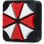 Numskull Lampe 3D Logo Umbrella Corporation Resident Evil