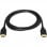 Aisens A119-0093 HDMI-Kabel V1.4 High Speed mit Ethernet Stecker/Stecker, Schwarz, 1 m
