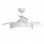Sulion Bombay L Ventilador de Techo con Luz LED 22W 107cm Palas Reversibles Blanco